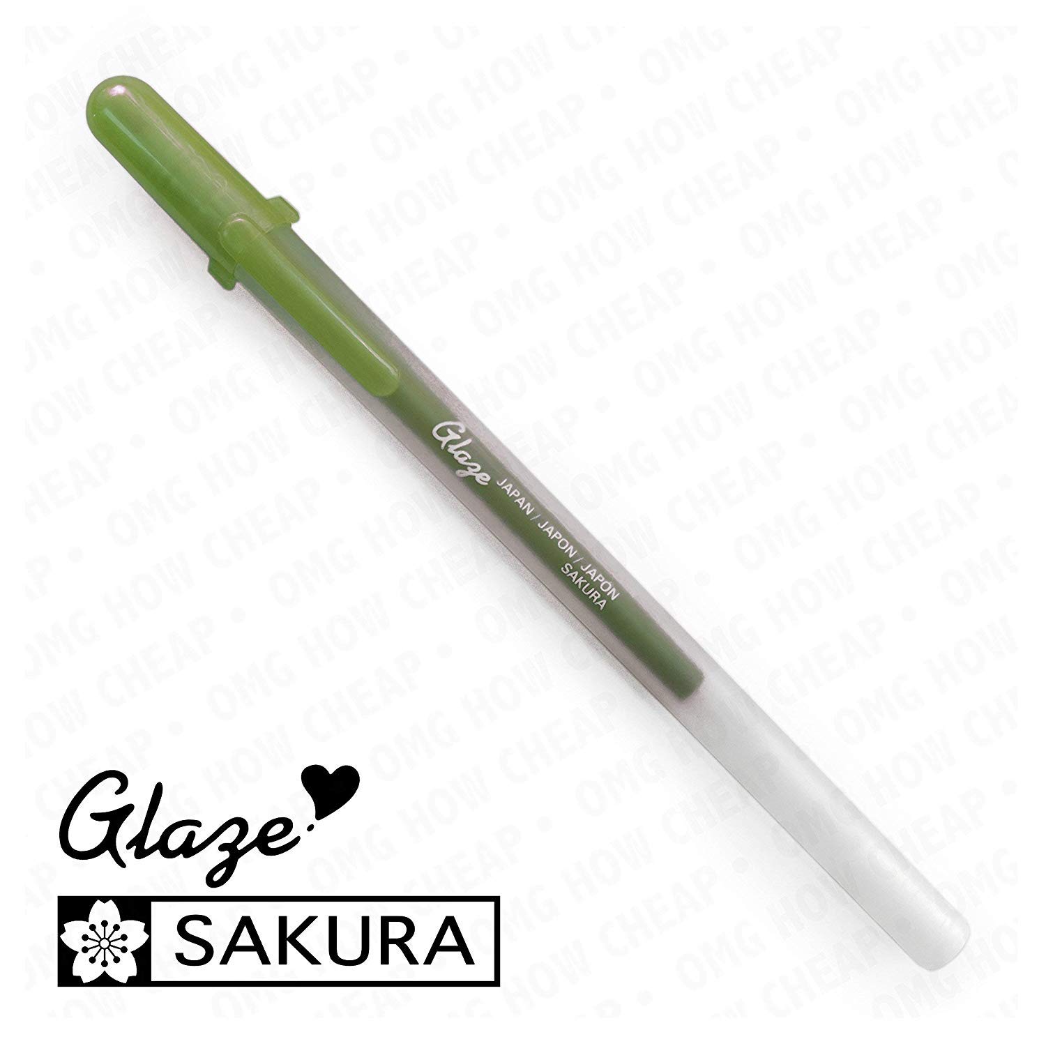SAKURAGlaze - 3D Glossy Bold Roller Pen - Single - Hunter Green #830