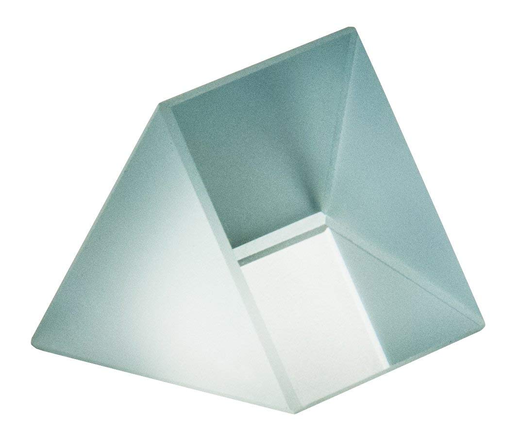 Eisco Labs Dense Flint Glass Prism; R. Index 1.62
