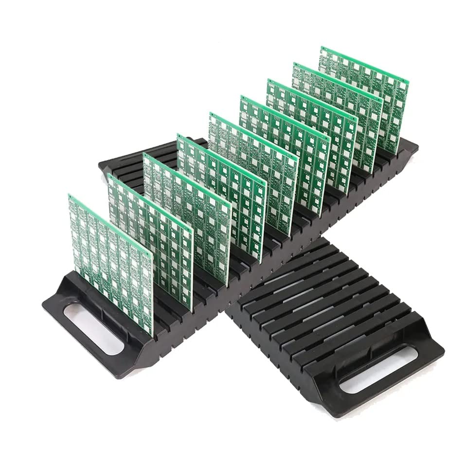 UREC PCB Tray I Type - 25 Slots with ESD Anti-Static Protection for Safe Storage