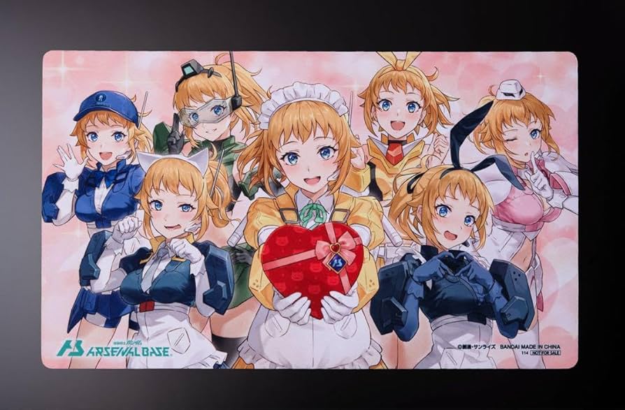 ガンダムアーセナルベース ホシノ・フミナ ラバーマット ホシノフミナ Amazon.co.jp: 機動戦士ガン ダ ムアーセナルベース ホシノ