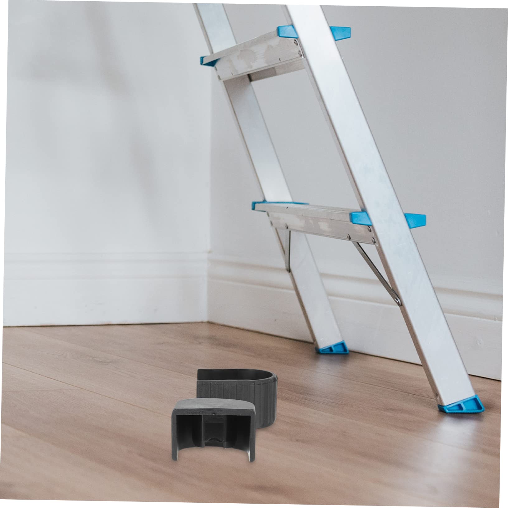 CAXUSD 2pcs Ladder Protective Caps Ladder Pads for Stability and Safety Replacement for Step Ladders and Telescopic Ladders - Image 3