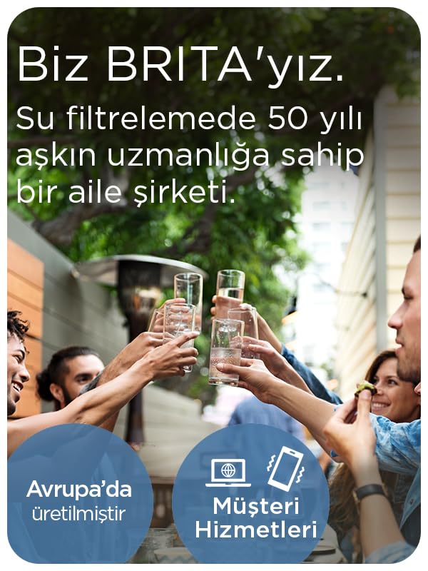 BRITA MAXTRA PRO Pure Performance Yedek Su Arıtma Filtresi, 5'Lİ