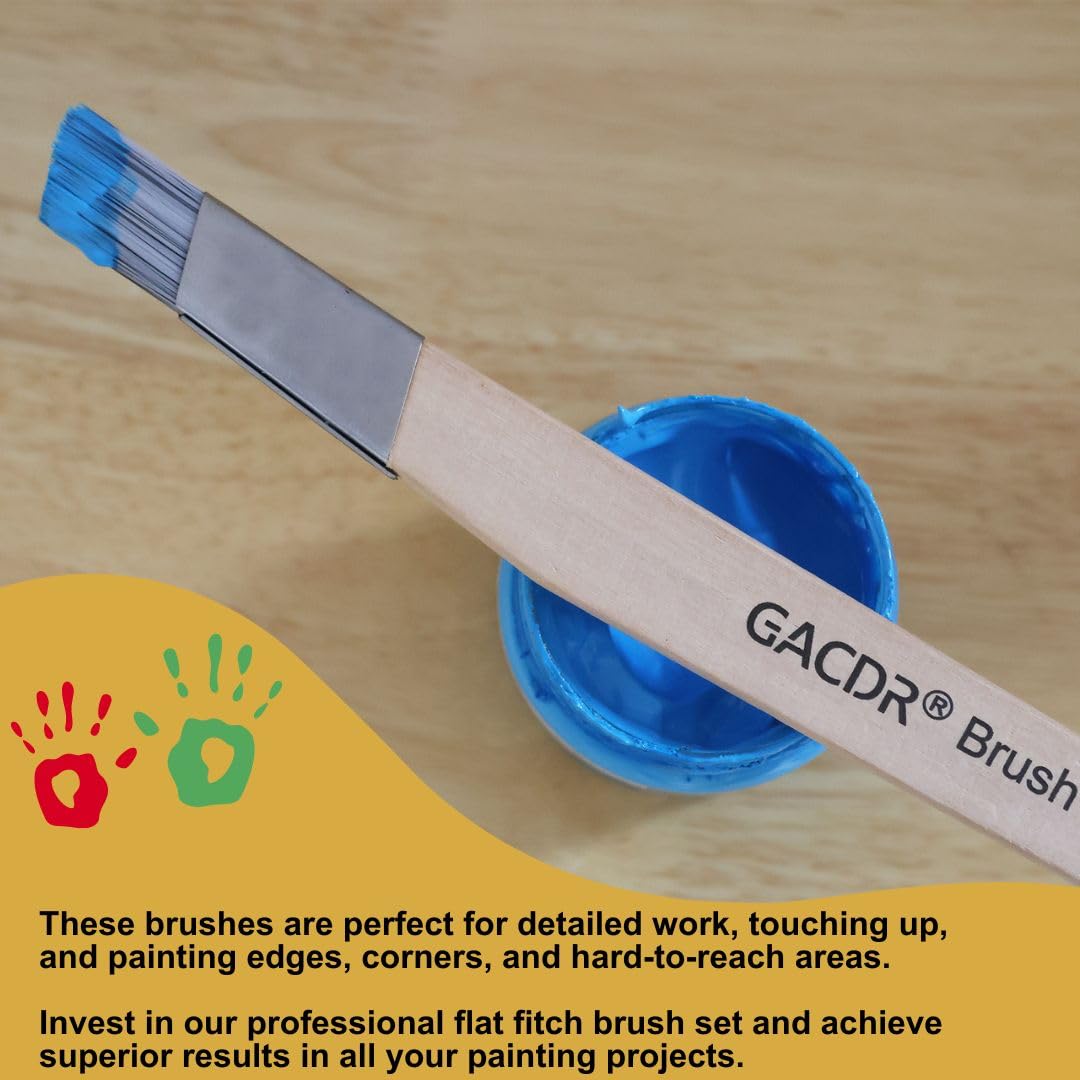 GACDR Paint Brushes - Trim & Edge Detail -6