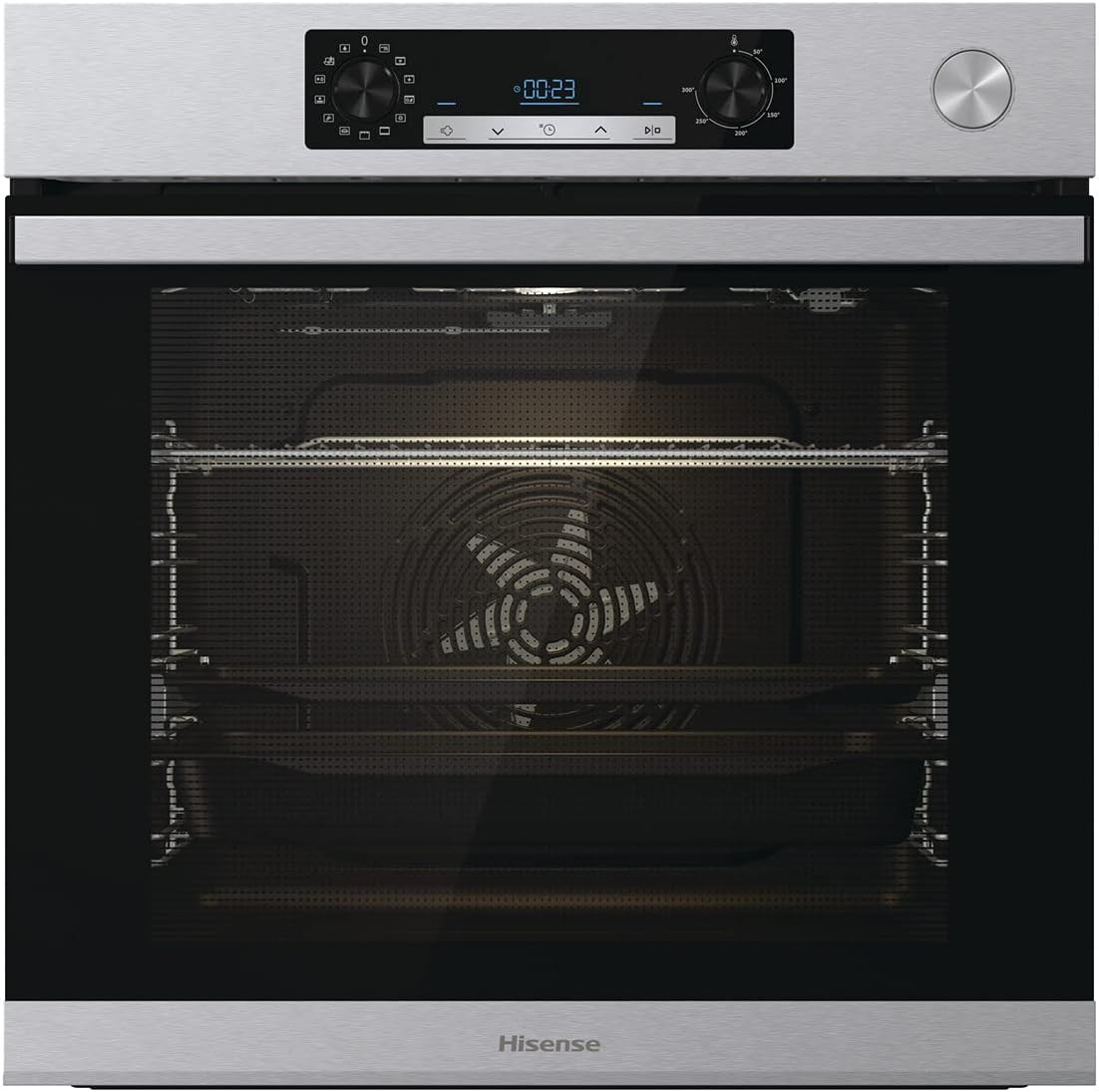 Hisense BSA66226AX, Forno Multifunzione Termoventilato con Generatore di Vapore, Cavità XXL 77L, Pulizia Acqua Cleaning, 13 Funzioni di Cottura, Cottura Combinata a Vapore, Funzione Pizza 300 °C : Amazon.it: Casa e cucina