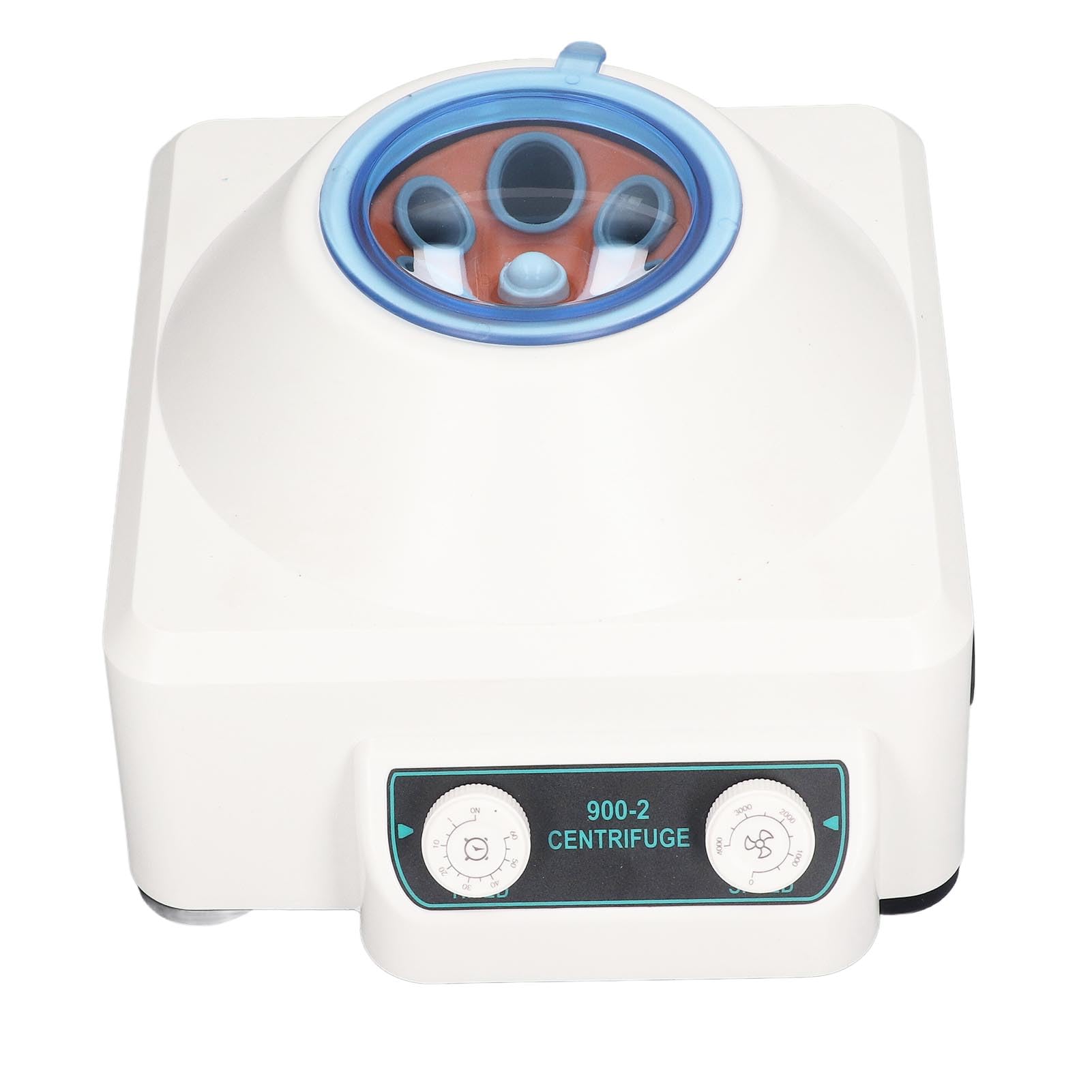 Mini Máquina Centrífuga, 300 a 4000RPM Centrífuga de Sobremesa de Laboratorio, Centrífuga Eléctrica Portátil de Bajo Ruido para Sangre, Plasma (Enchufe europeo 220V)