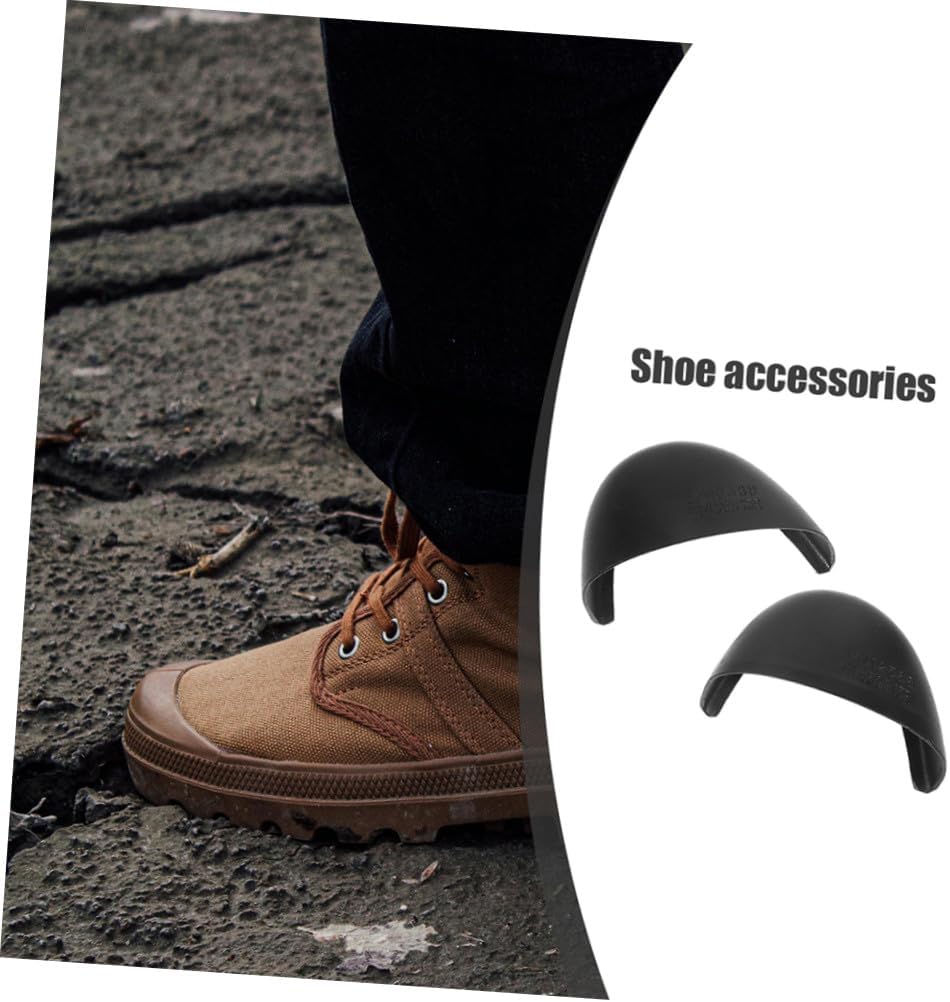 KALLORY 2 Pairs Safety Toe Covers Protector for Labor Protection Shoes Wear-Resistant Toe Guards for Outdoor Work
