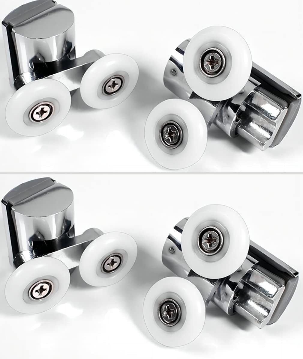 Cokritsm Shower Door Rollers 23mm Sliding Shower Doors Rollers, 2 Top ...