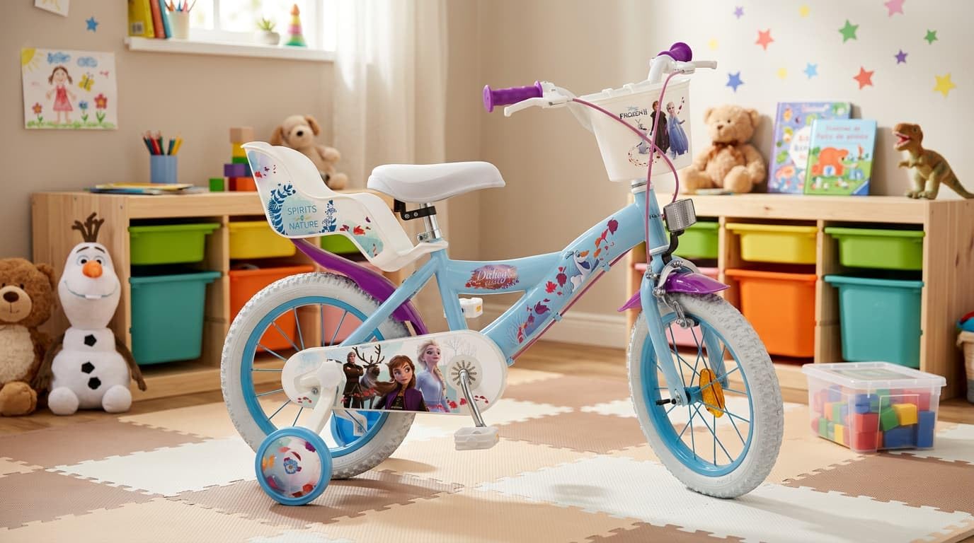 TOIMSA Bicicleta 14" Frozen Huffy 4/6 Años