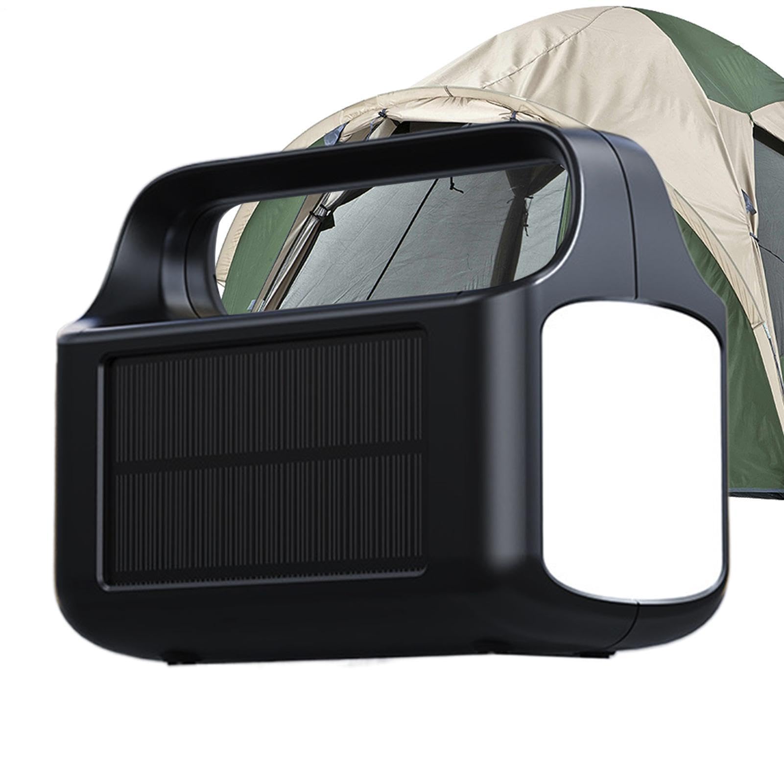 Generico Torcia Solare Ricaricabile, Luminosa e Impermeabile | Torcia LED con Caricabatterie per Cellulare per Viaggi Escursionismo Arrampicata Avventura Tempesta Uomo Donna