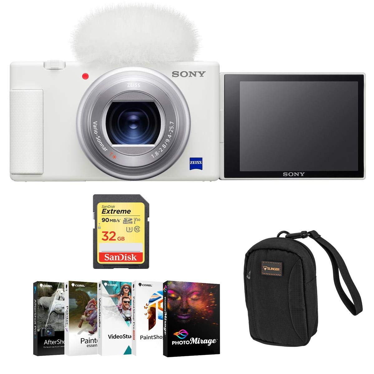 Amazon.co.jp: ソニー コンパクト4K HDデジタルカメラ ZV-1 ホワイト