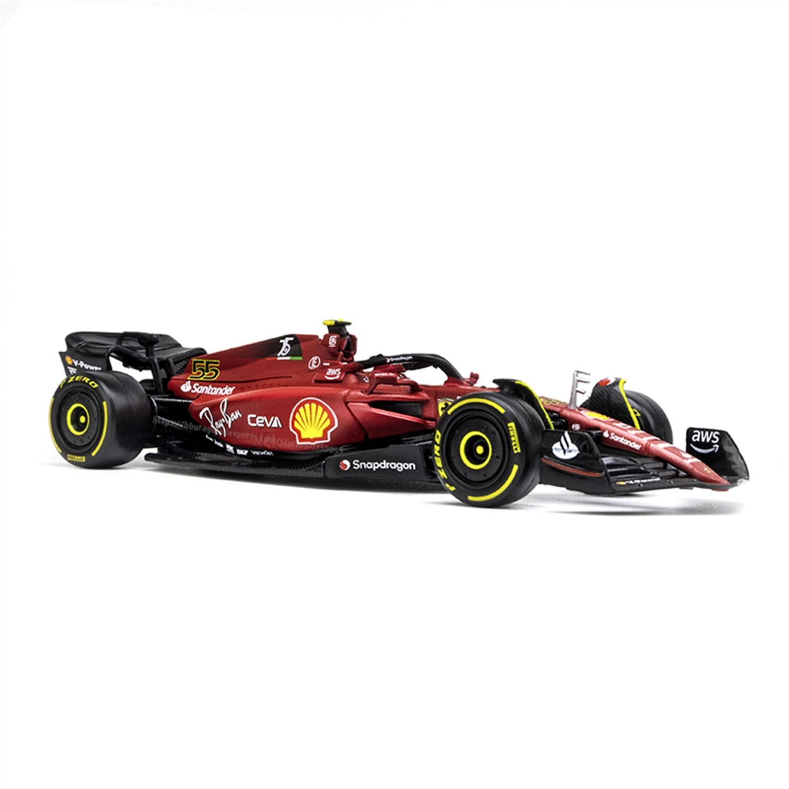 APLIQE Scale Model Vehicles for F1 Scuderia Ferrari F1-75#16