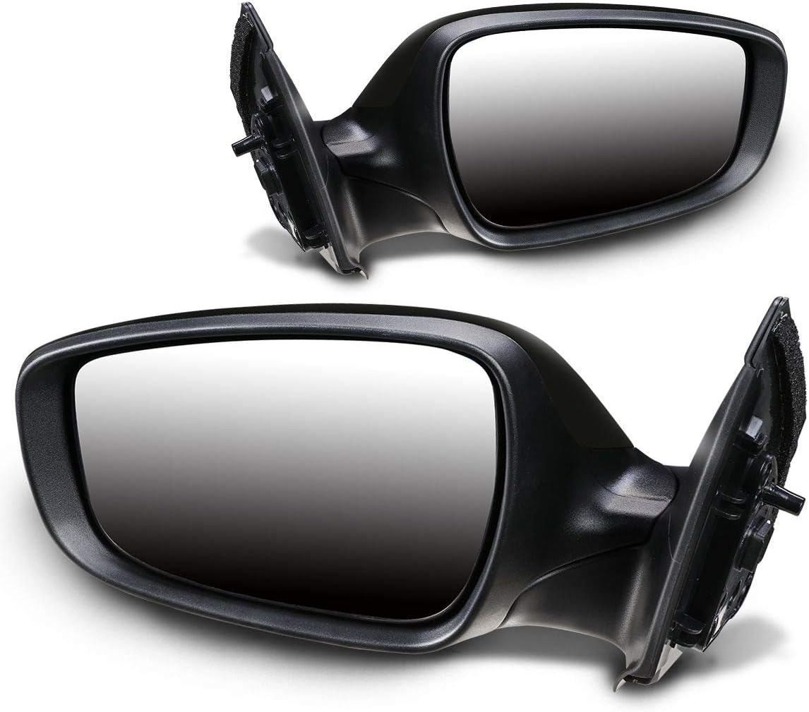 Auto Dynasty OE Style Powered+Heated Driver/Left Side View Door Mirror Compatible with Hyundai Accent 12-17