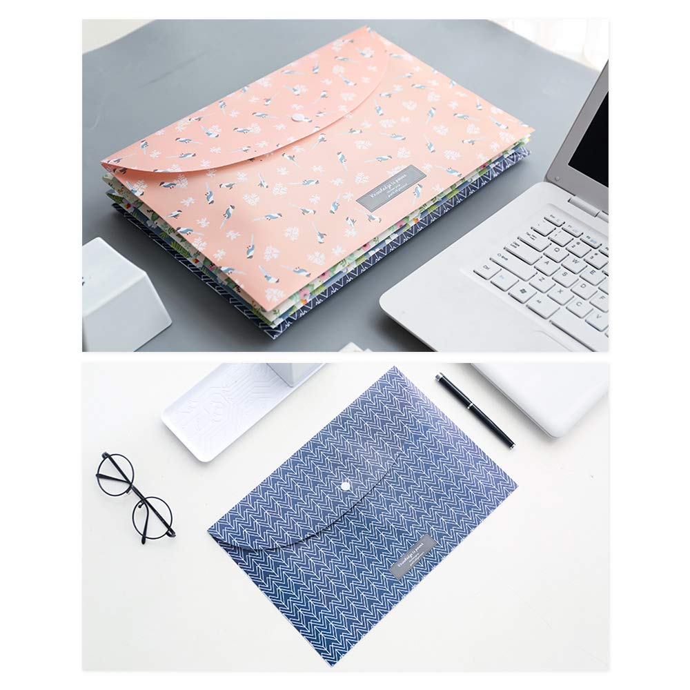 Lot De 10 Chemises A4 Plastique Colorées Avec Bouton - Classement École Et Bureau