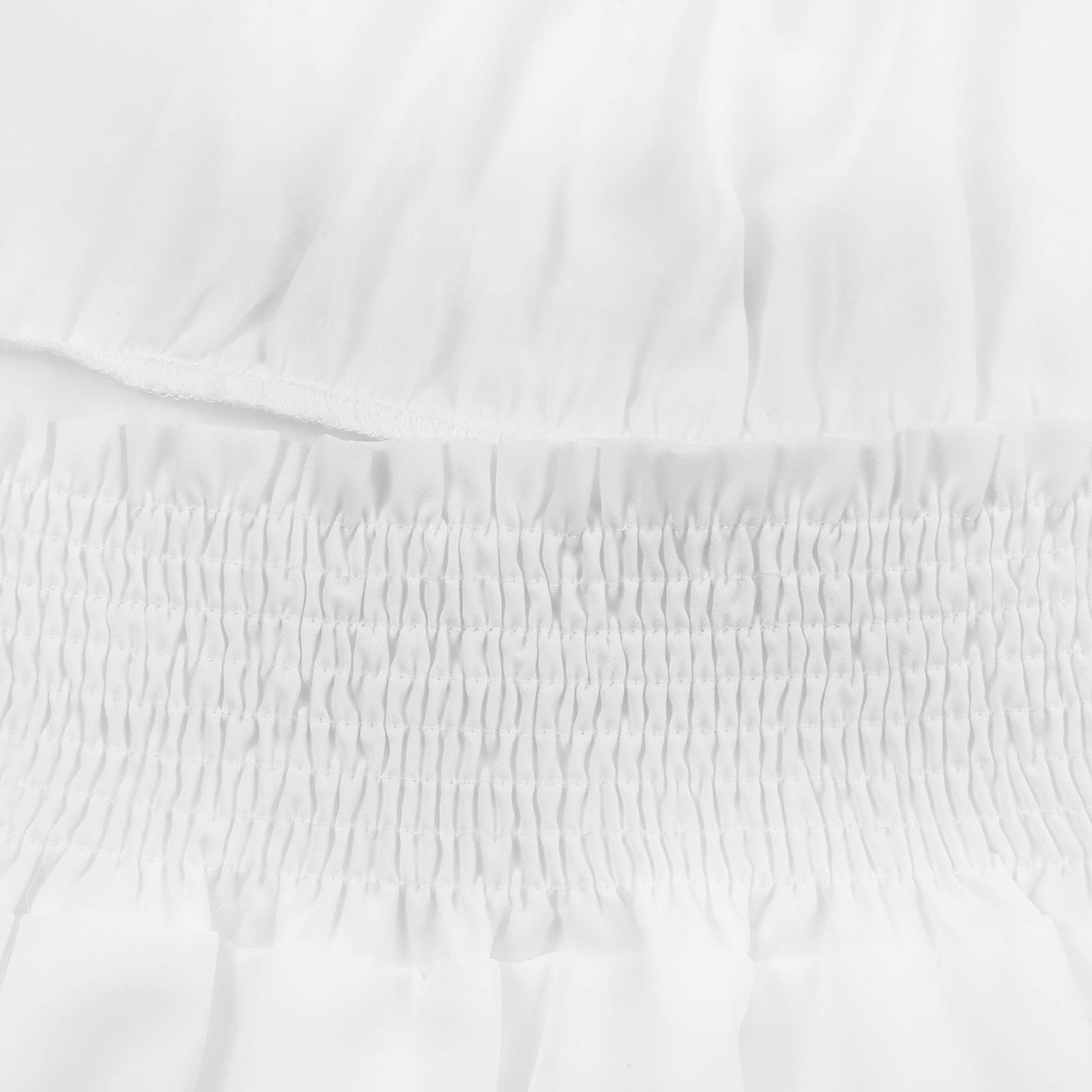 2026 Femme Chiffon carré Coupe Dos fête élégante Longue Jupe Volants Plage