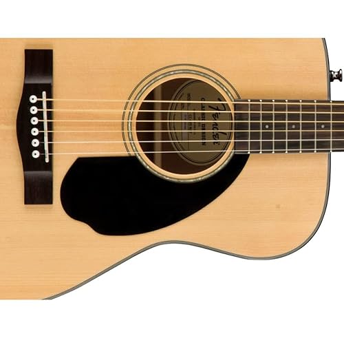 Fender CC-60S Concert Acoustic Guitar, Walnut Fingerboard, Natural