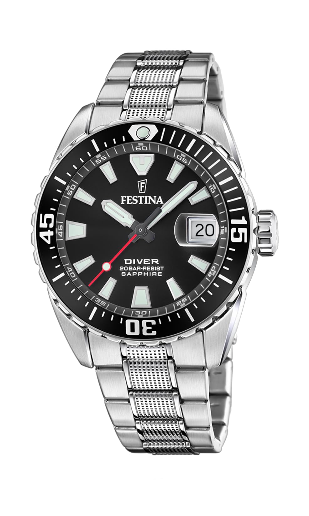Festina Men's Blue The Originals Stainless Steel Watch Bracelet