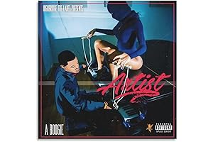 A Boogie Wit Da Hoodie Canvas Art Poster: Premium Wall Decor for Music Enthusiasts