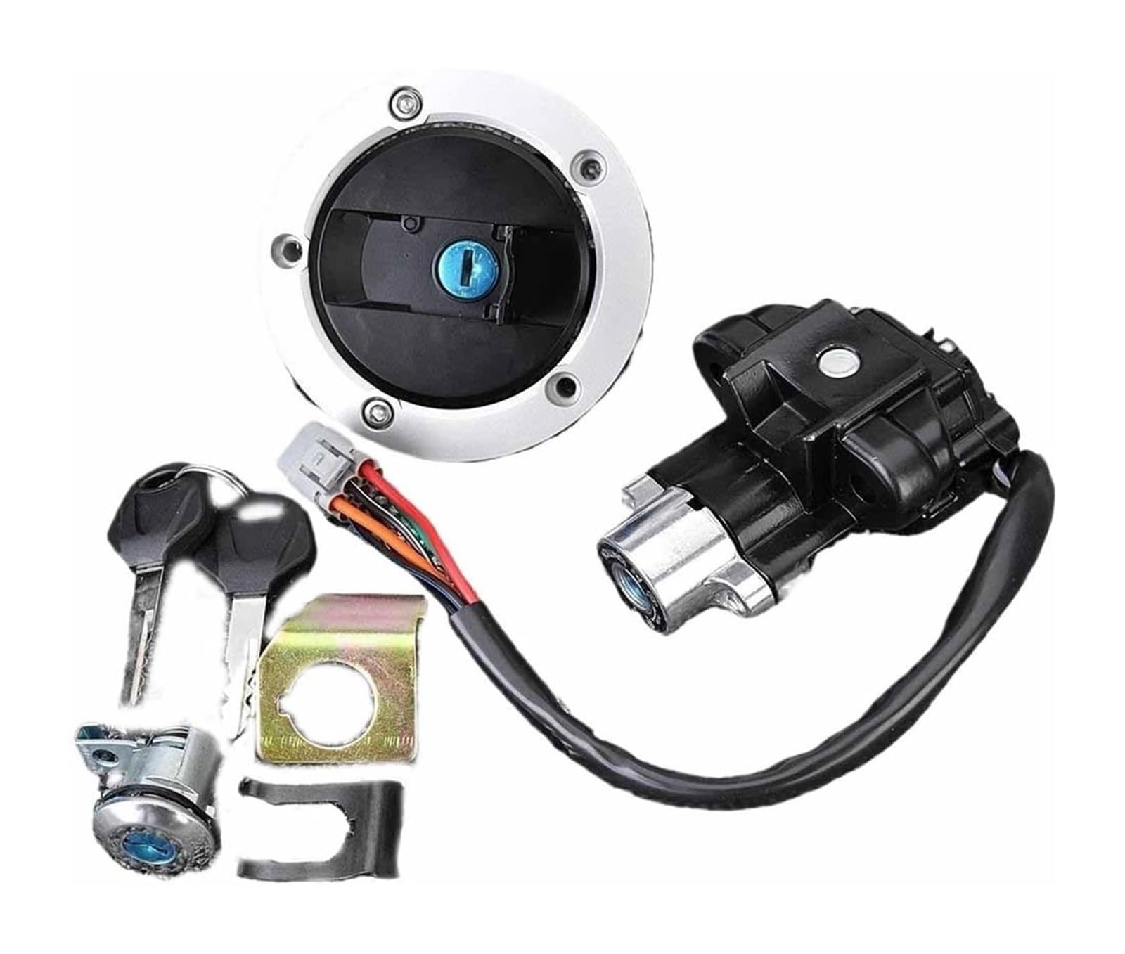 Cerradura De Encendido para Suzuki para GSF1250S para Bandit S 2007-2011 37000-49821 Accesorios Interruptor Arranque Juego Bloqueo Combustible Encendido Motocicleta