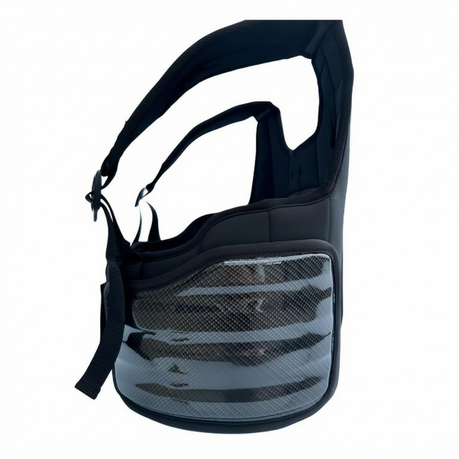 Equipo de Automovilismo Chaleco Antimpacto Deportivo Protector Pecho Dispersión de Impacto Diseño Confortable Adecuado para Entusiastas de Deportes de Motor , XL Busto 105-115 , Talla Única