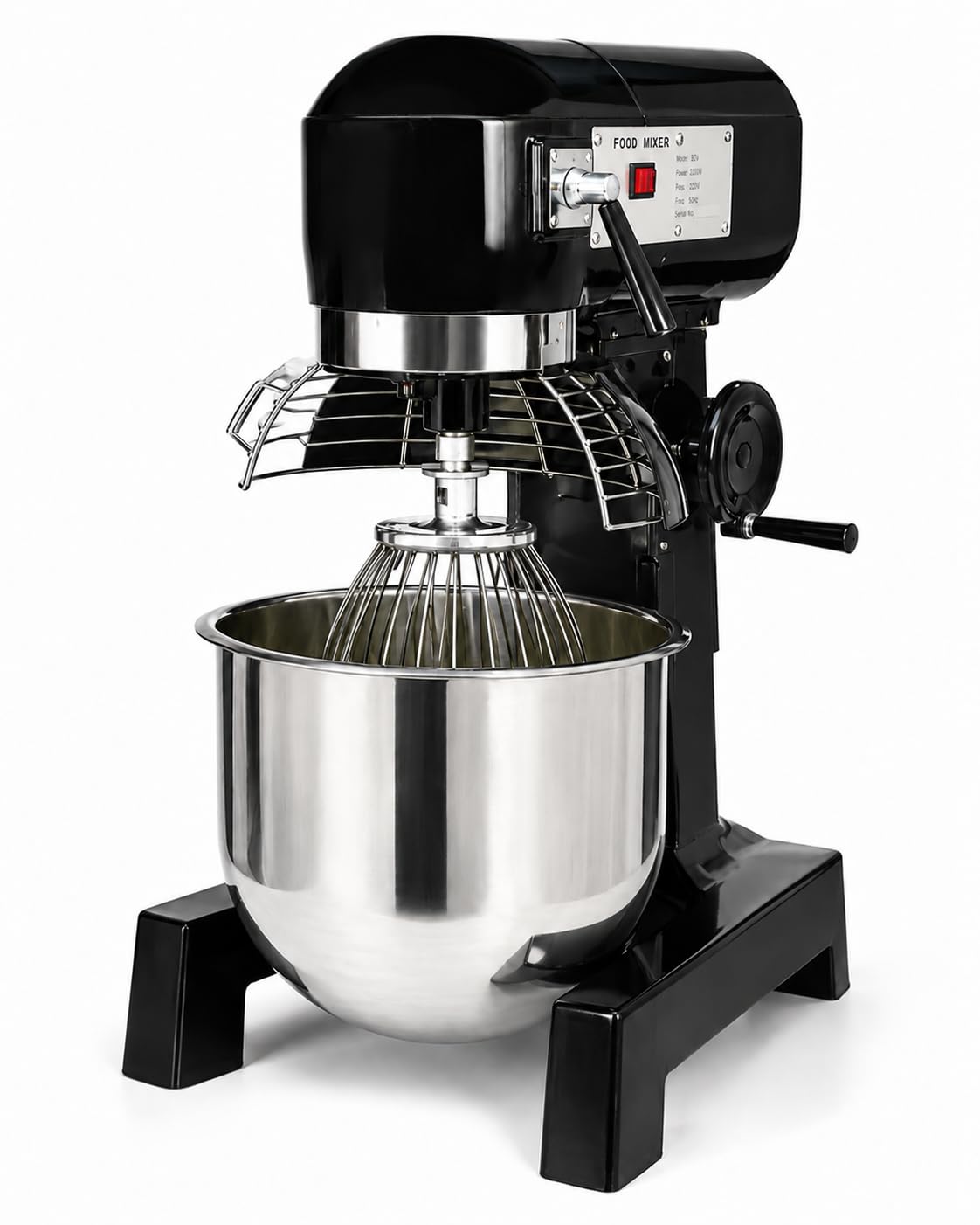 Shoppers Hub PNQ 2-Speed 10L Planetary Mixer B10 with SS Bowl & 3 Attachments for Dough, Atta, Cake Batter | 10L Bowl Capacity & 1.5–3 Kg Kneading Output | Heavy Duty Bakery & Kitchen Mixer-image-17