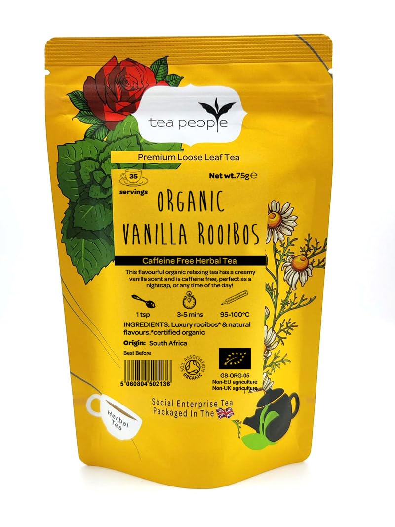 Tea People Vanilla Rooibos - 75g Retail Pack