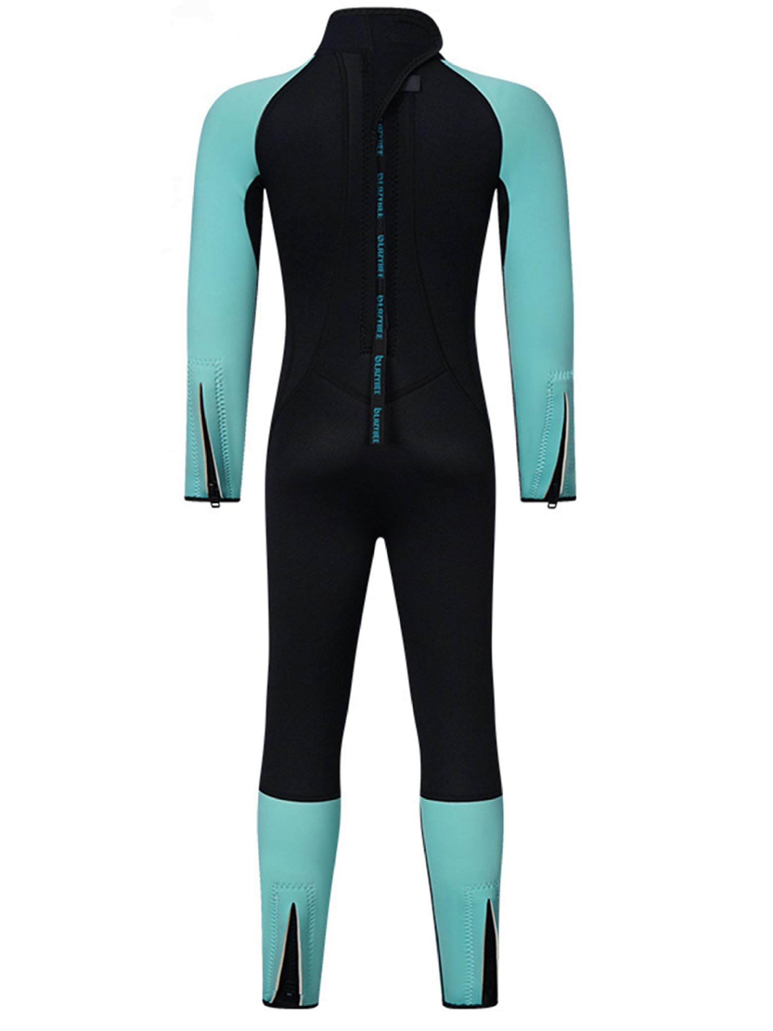 Kinder Neoprenanzug Jungen 3mm Lang UV Schutz Ganzkörper Neopren Bademode Zum Schwimmen Surfen Hellgrün 122-128