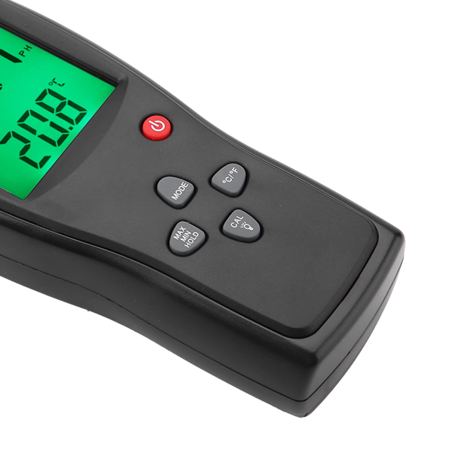 AS218 Hochwertiger Digitaler PH-Meter-Tester für Präzise PH-Messung für Wissenschaftliche Labore, mit Großem LCD-Display, Batteriebetrieben, für Studenten und Profis