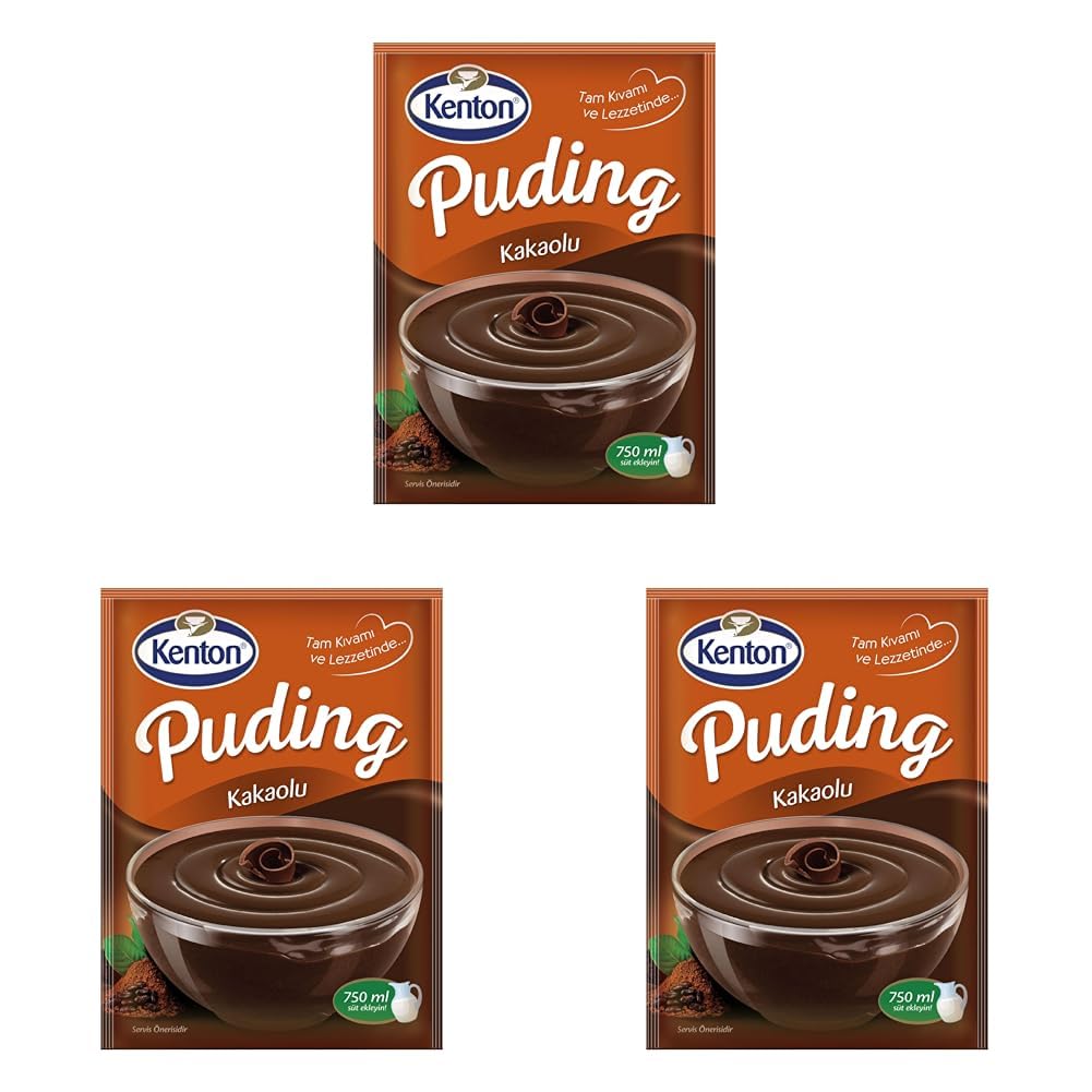 Kenton Puding Kakaolu 147 G (3 paketi)