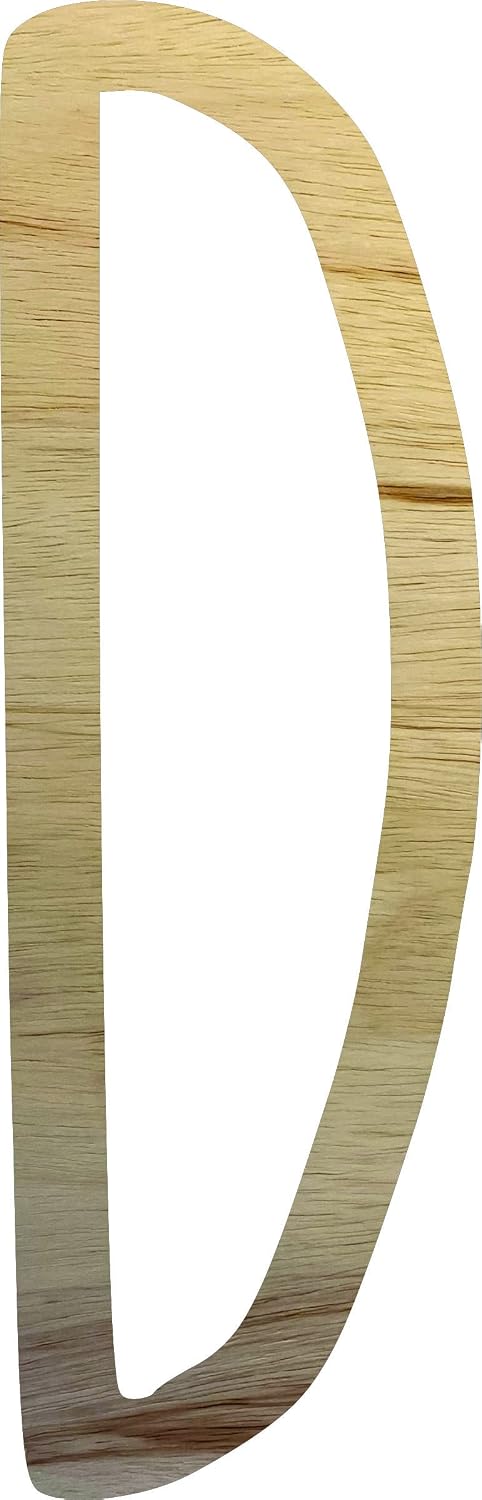 Wooden Letter 4" Blank A Northwood DIY Font
