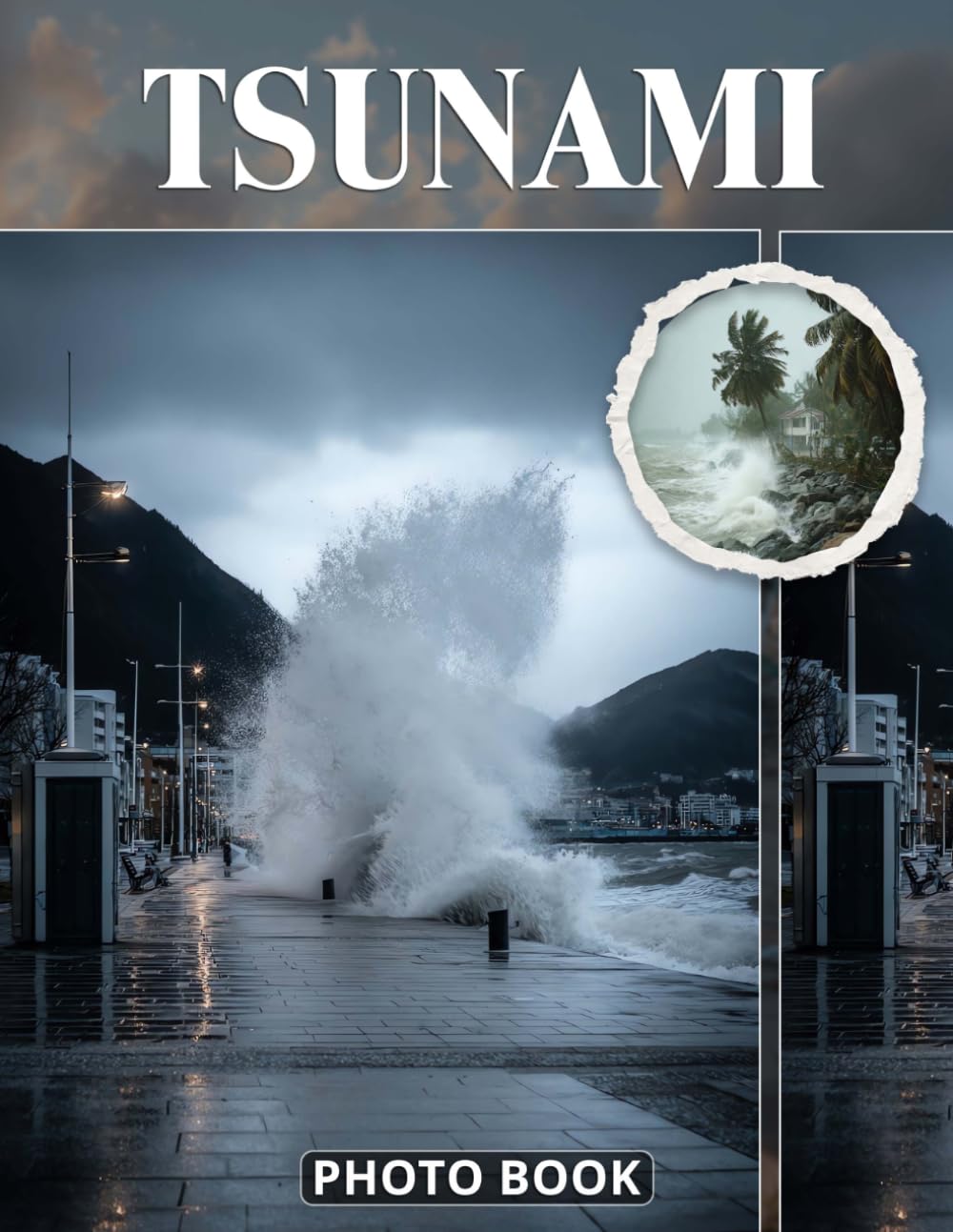 Tsunami Photo Book: Powerful Ocean Waves Photography Capturing Destruction Force And Dramatic Water Movements In Raw Nature Images