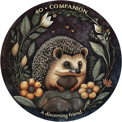 Arcana Folia Oracle Deck: 50-Card Round Deck, Nature-Inspired Artwork, Channel Plant Energy, Divination and Inspiration, Includes 72-page Illustrated Guidebook - Image 10