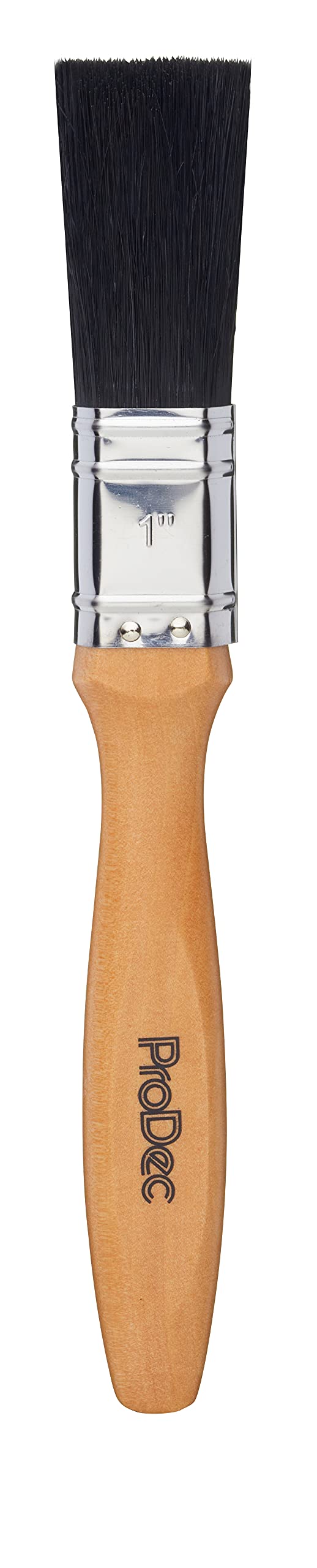 ProDec 1 inch Craftsman Trade Professional Mixed Bristle Paint Brush for a Smooth Finish Painting with Emulsion, Gloss and Satin Paints on Walls, Ceilings, Wood and Metal, 1" 25mm