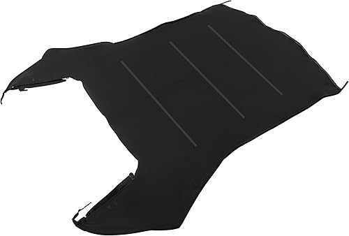 Miniatura 9 de KUAFU Parte superior suave convertible compatible con Mercedes-Benz CLK W209 2004-2009 vinilo negro