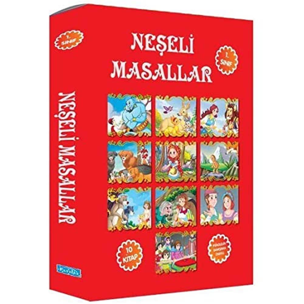 Neşeli Masallar 10 Kitap Set: Kolektif
