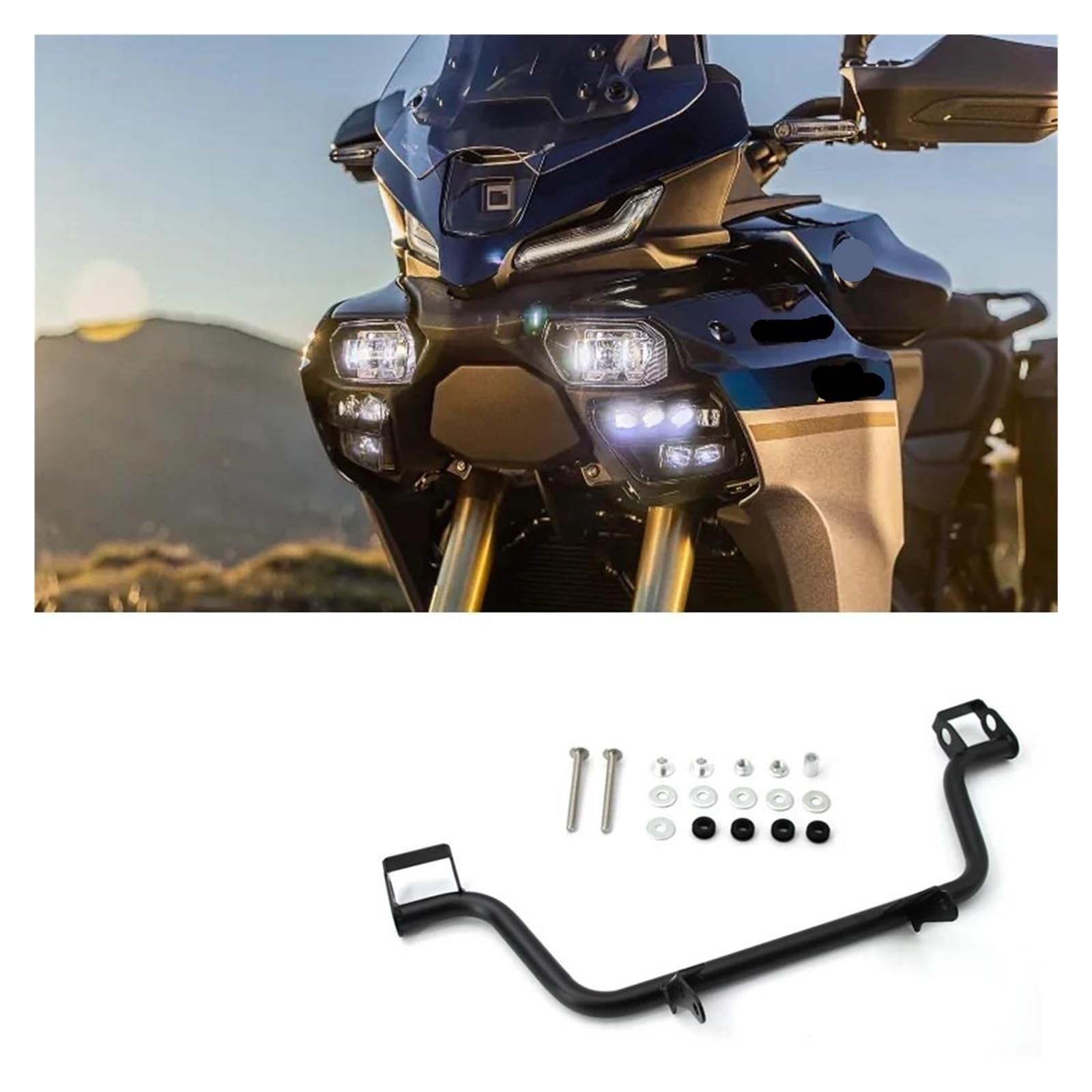 Soporte para Faros Antiniebla para Yam&AHA Tracer 9GT 2025 - Soporte para Faros Auxiliares