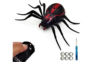 Realistic Tarantula Remote Control Bug Toy for Pranks and Fun