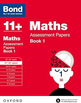 Amazon.com: Bond 11+: Maths: Assessment Papers: 11+-12+ years Book