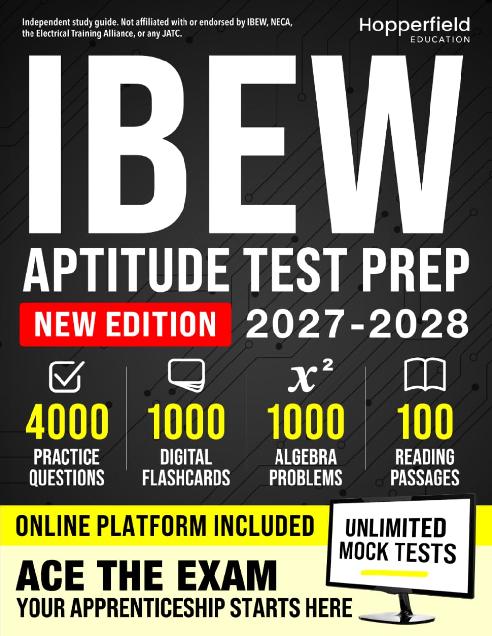 [P5WWIZD5OR6GG2Q4] IBEW Aptitude Test Prep: Exam-Focused Study Guide for Electrical Apprenticeship Applicants with Algebra, Functions, Reading Comprehension, Clear Explanations, Timed Mock Tests & Online Tools