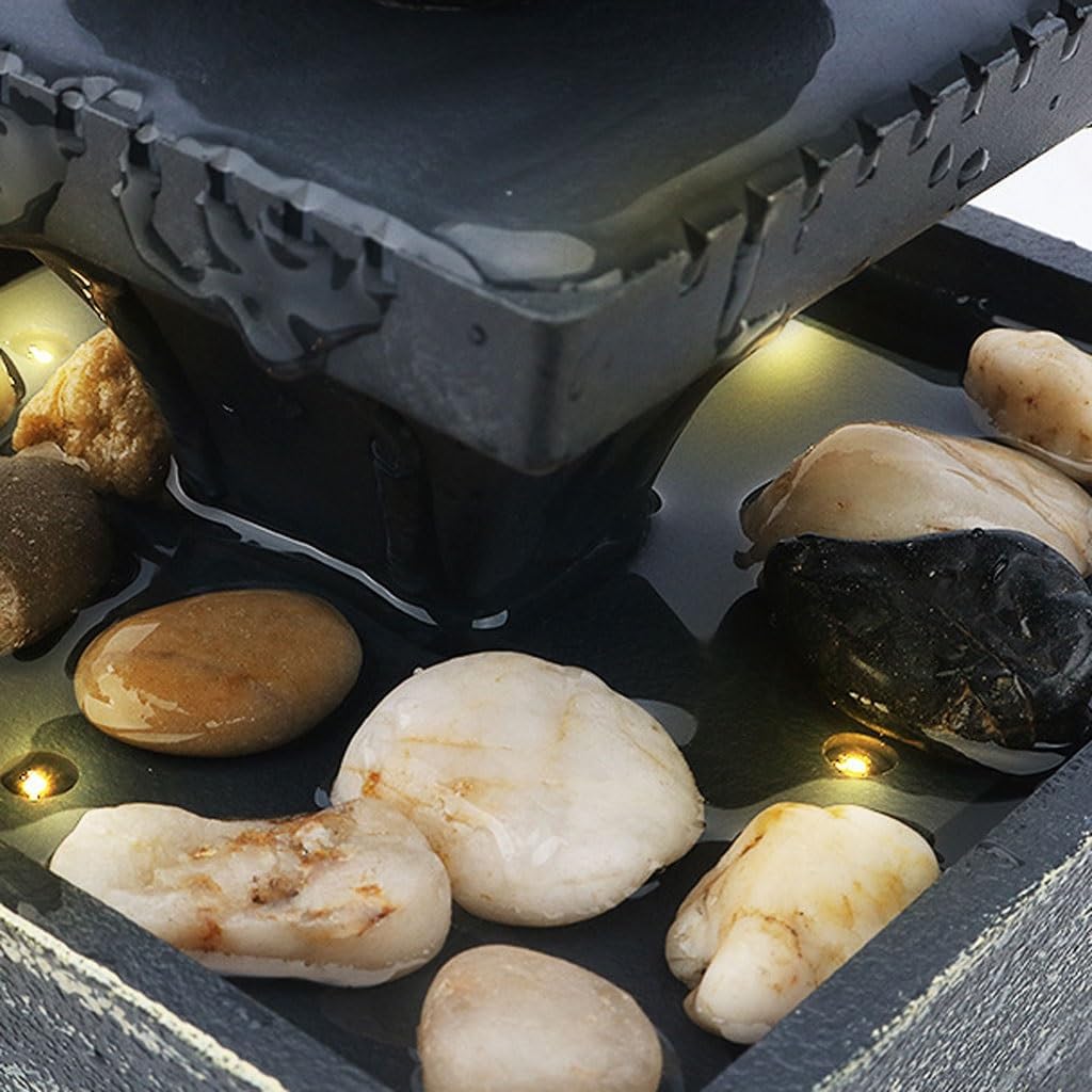 Indoor Table Top Fountains Indoor Water Fountain Ornaments Club Front Desk Decorative Fountain Living Room Office Desktop Fountain Desktop Water Fountain