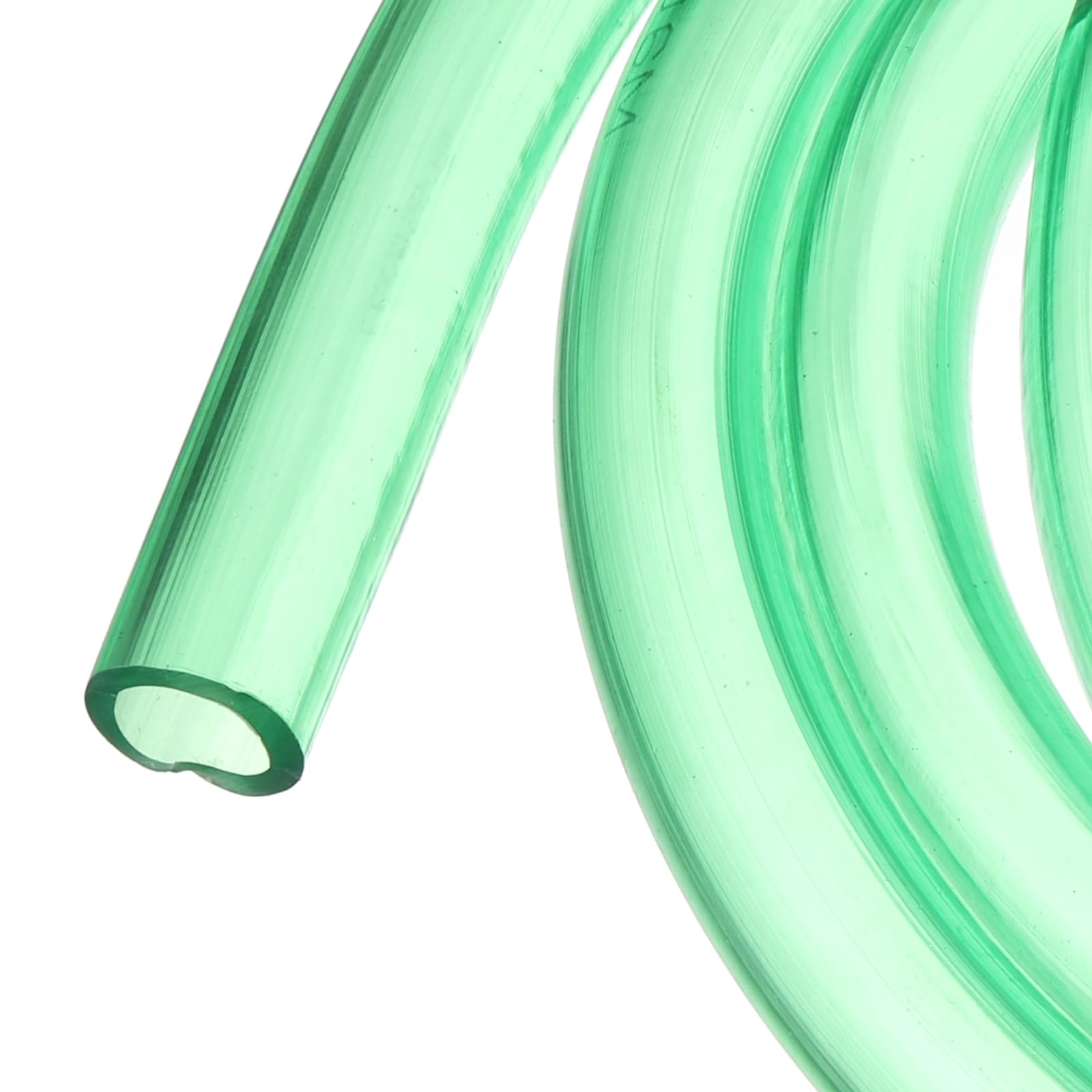 Rebower 10ft 19mm x 27.5mm Green Plastic PVC Tubing Flexible Vinyl Tube, [for Garden Irrigation Water Hose, Fish Tank