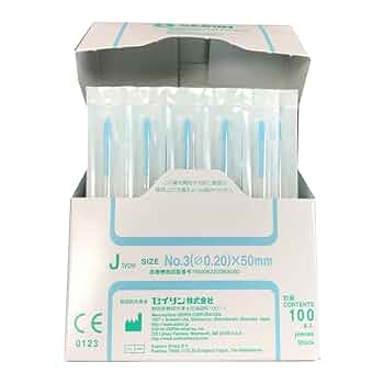 Amazon.co.jp: セイリン鍼灸針 Jタイプ (プラスチック針管付