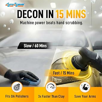 Nanoskin (AS-003) AutoScrub 6 Medium Grade Foam Pad for DA Polisher
