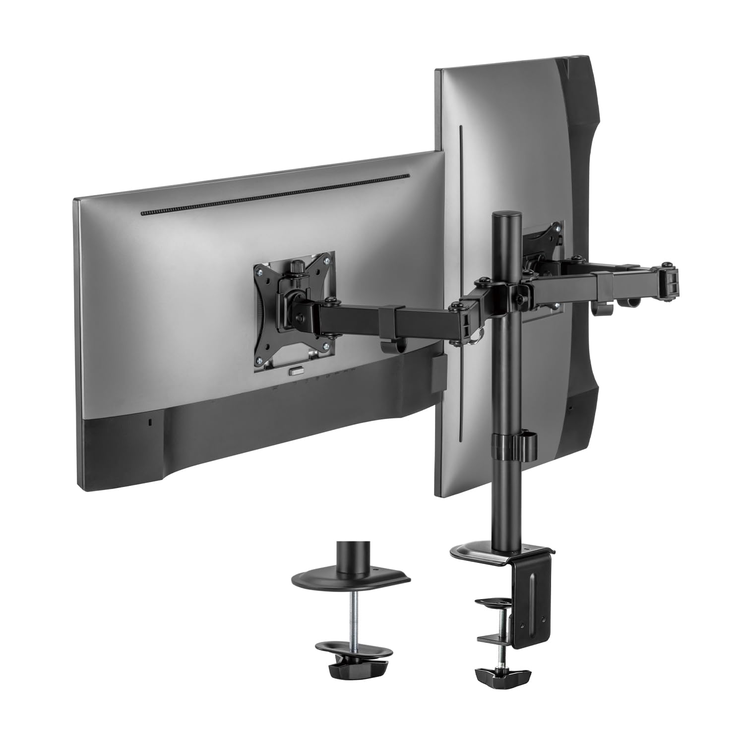 AISENS Pro tafelhouder, draaibaar, kantelbaar, voor monitor/tv, 7 kg, 17P-32P, zwart