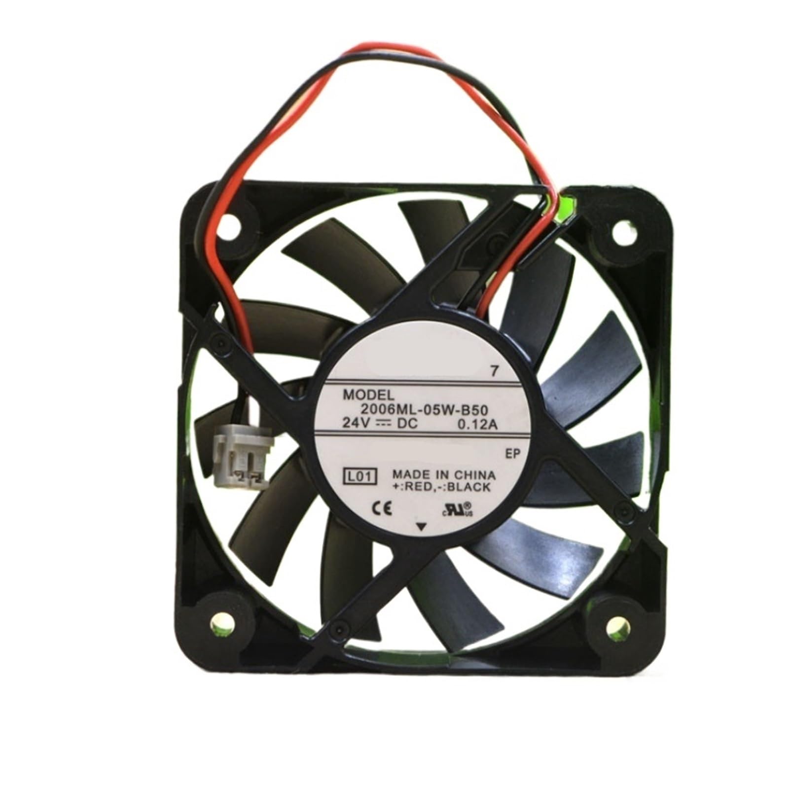 Ventilateur de refroidissement 2006ML-05W-B50 miniature 24 V CC stable