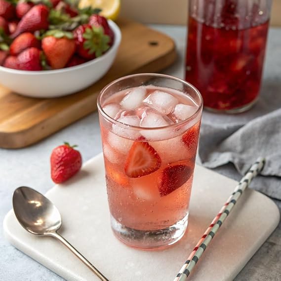 Pedialyte AdvancedCare Plus Electrolyte Powder, Has 33% More Electrolytes and PreActiv Prebiotics, Strawberry Freeze, 100 Powder Packet