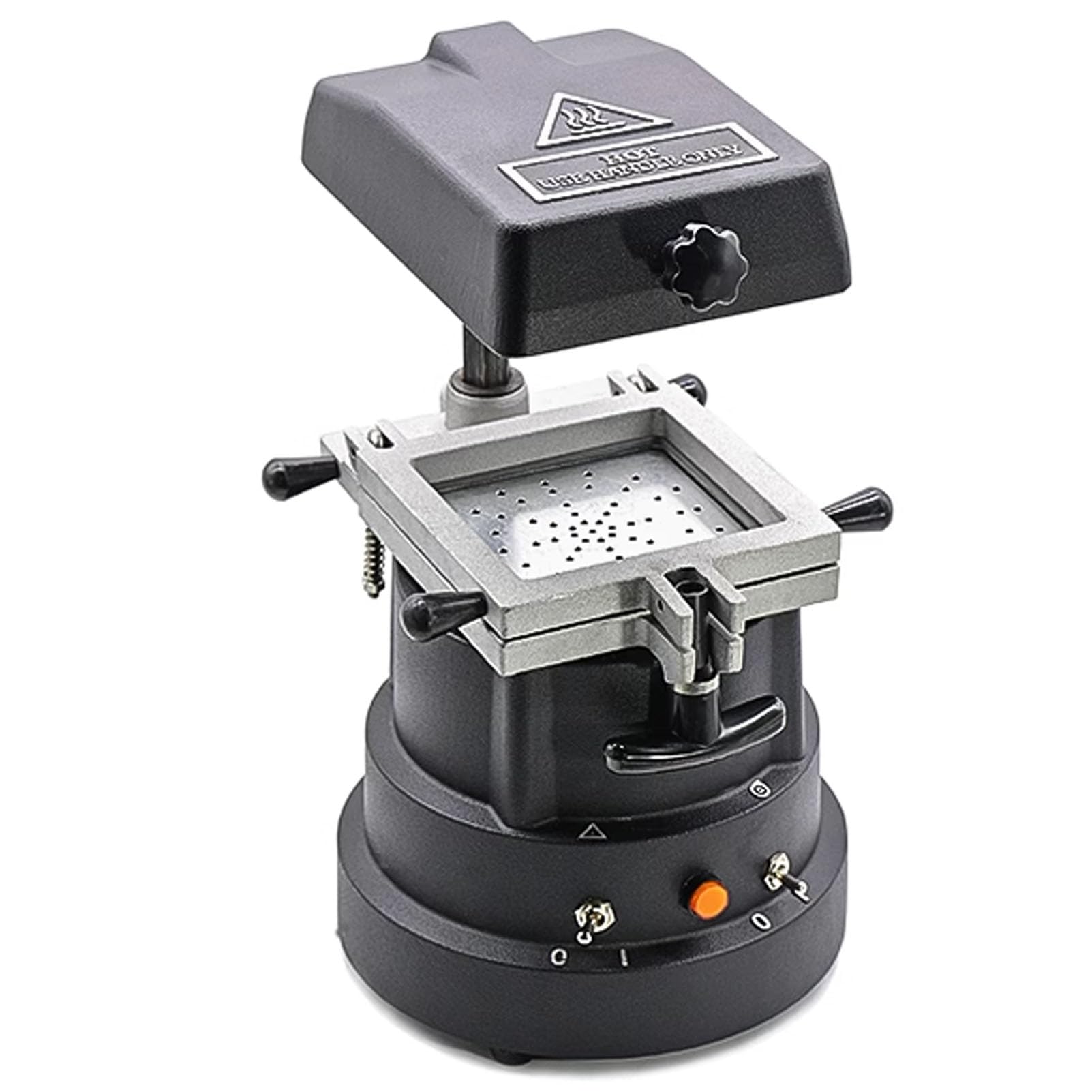 Generico Macchina Portatile per termoformatura Dentale per apparecchi ortodontici, apparecchiatura per termoformatura con adsorbimento potenziato per Laboratori e cliniche.