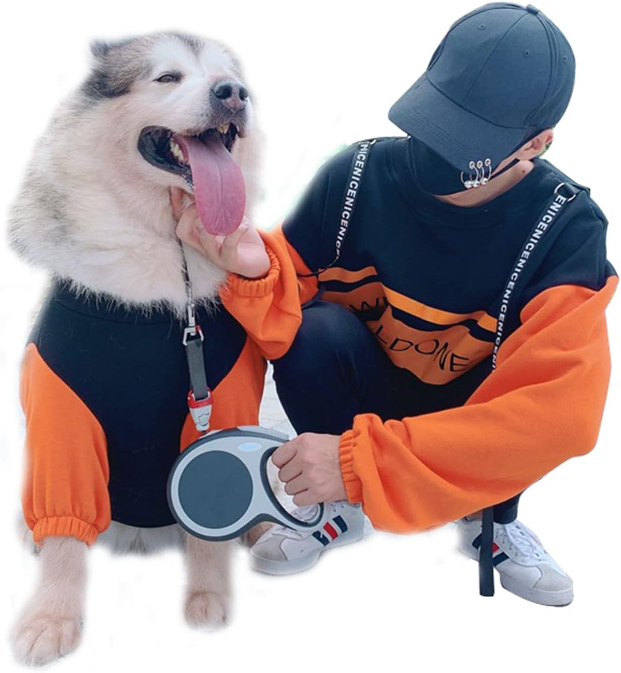 Family Dog Hoodie, Comfortable Dog and Owner Matching Hoodies Soft Dog Sweater for Small Medium Large Dogs, Parent & Dog Hoodie are Sold Separated