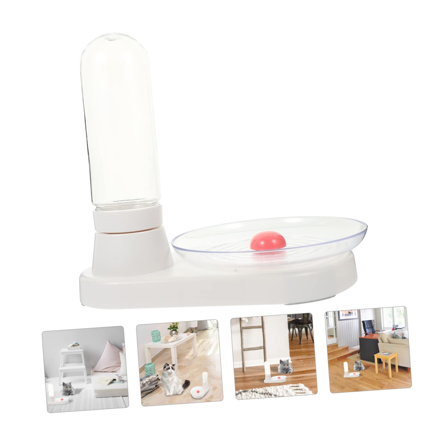 HEMOTON Wasserspender Für Haustiere Automatische Trinkbrunnen Mit Großem Volumen Für Katzen Und Hunde Einfache Bedienung Und Reinigung Geeignet Für Zuhause Und Draußen