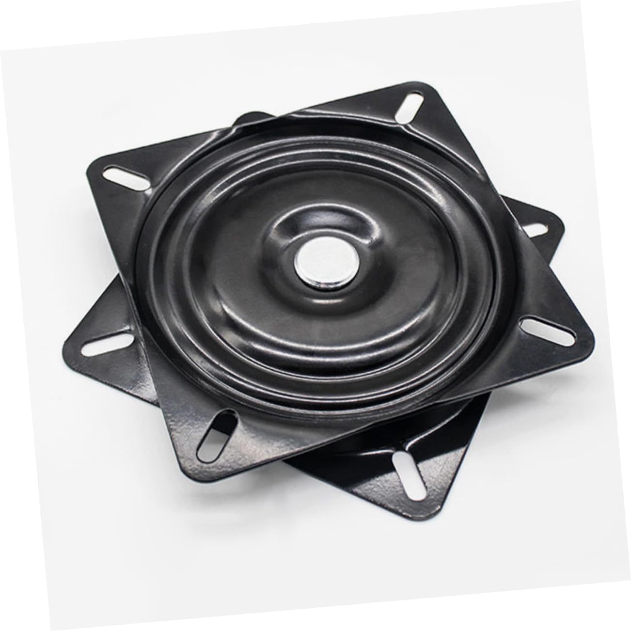 Swivel Plate for Furniture Office Chair Replacement Parts 360-Degree Rotating Base Sturdy Steel Mechanism for Recliner Chairs and Bar Stools