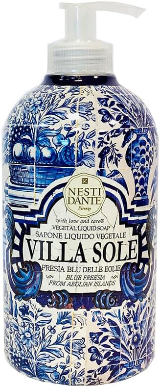NESTI DANTE Villa Sole 500 ml Liquid Soap Fresia Blue della Eolie